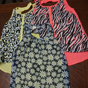 girls tank tops size L/G 10-12